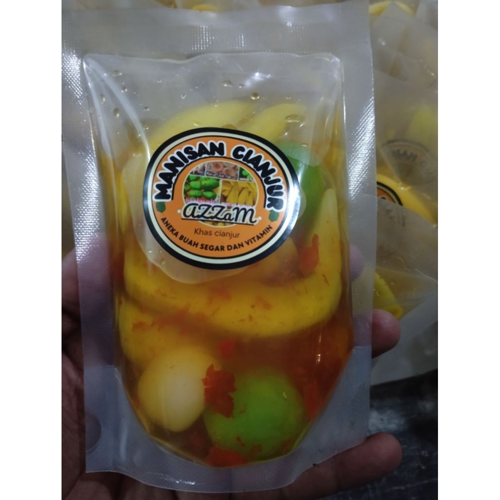 Asinan buah mix 250gr pedas