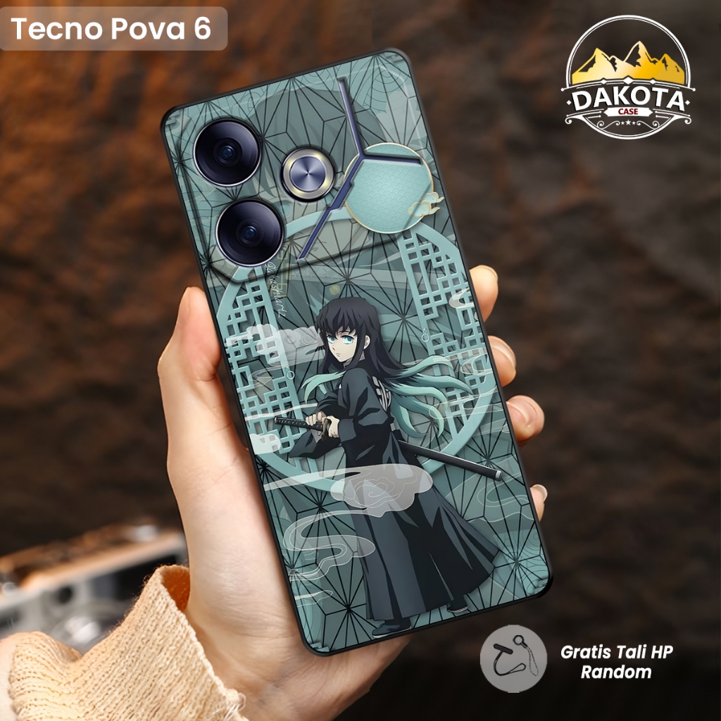 Case hp Tecno Pova 6 Silikon Softcase Motif Muichiro | Casing Tecno Pova 7 4G | Tecno Pova 7 5G | Ca