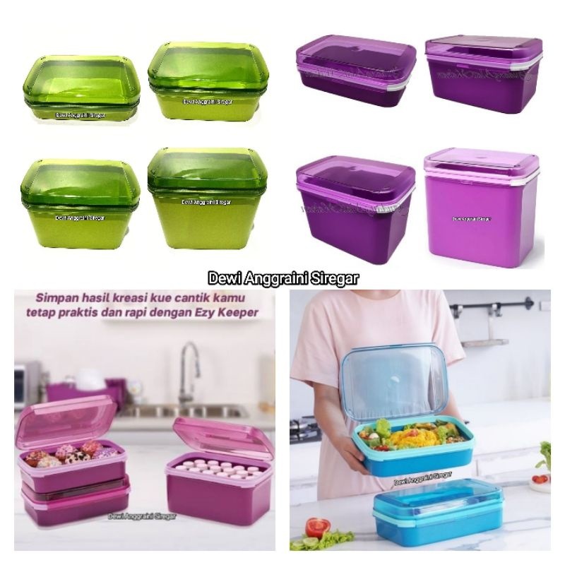 Tupperware Ezy keeper Signature Rectangular 4.3L