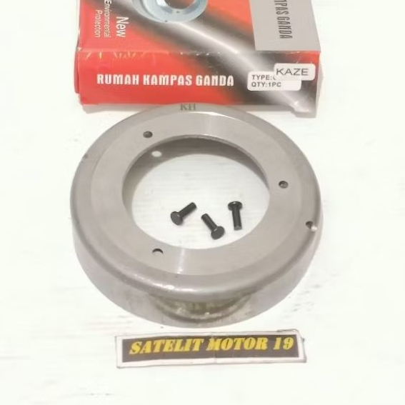 Rumah mangkok kampas kopling ganda otomatis KAWASAKI KAZE KAZE R ATHLETE BLITZ ZX 130 MERK KIE HIN