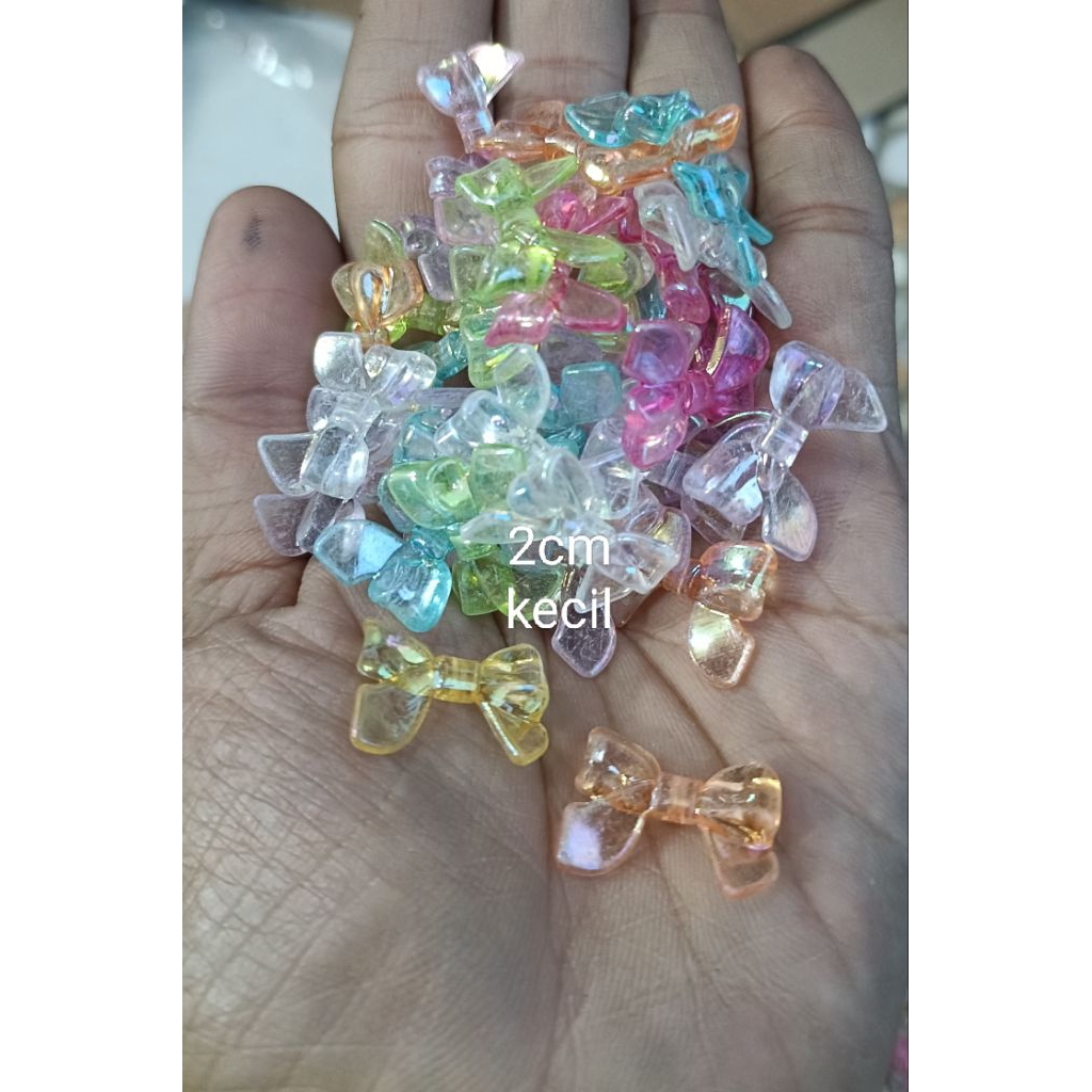 Mute manik Pita bening kilap AB ecer 50gram(e)