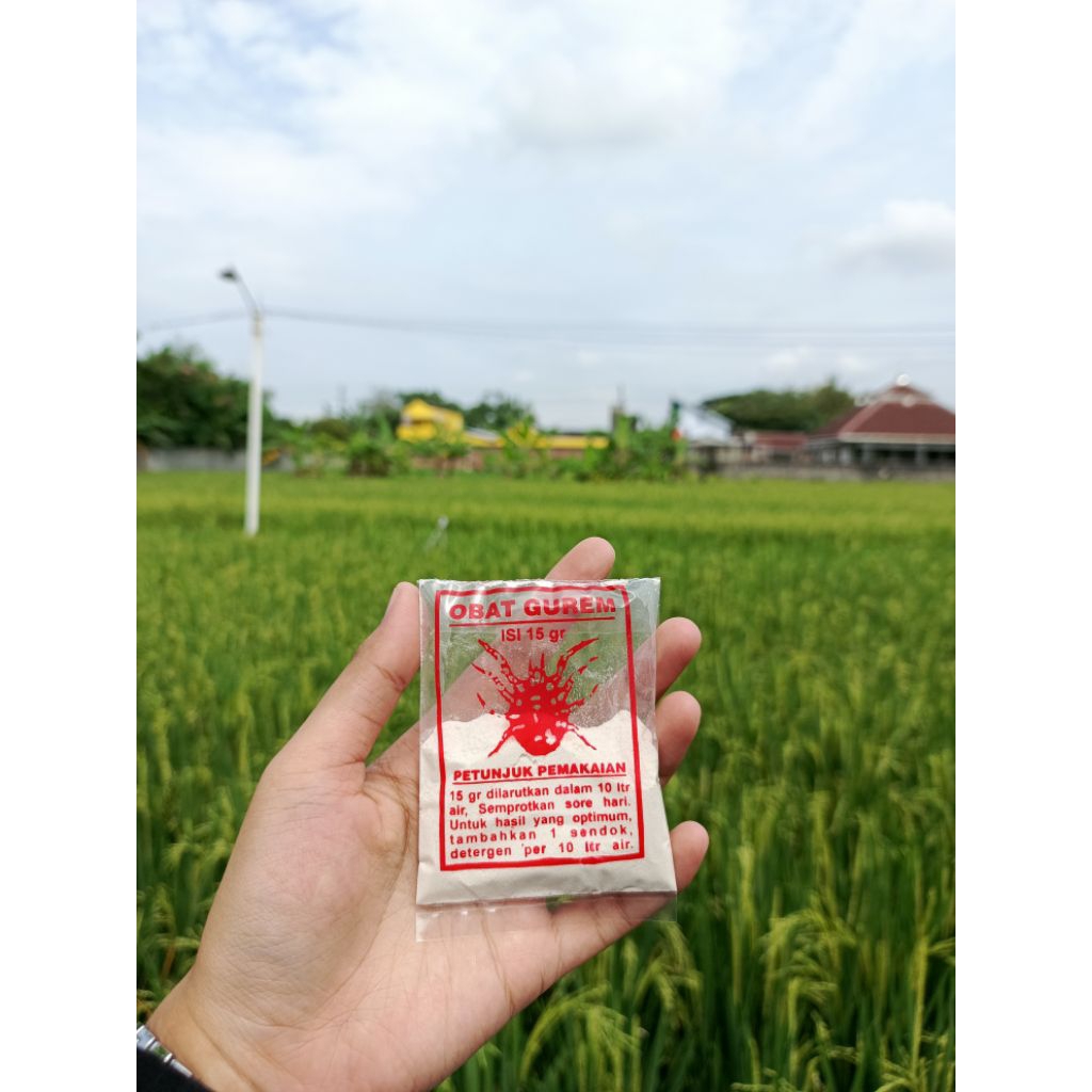 obat gurem serbuk 15g pembasmi hama pada tempat tinggal hewan ternak