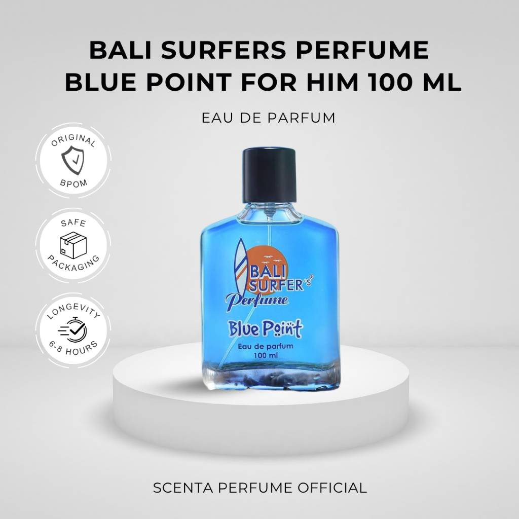 Bali Surfers Perfume Blue Point Eau de Parfum Parfum Pria