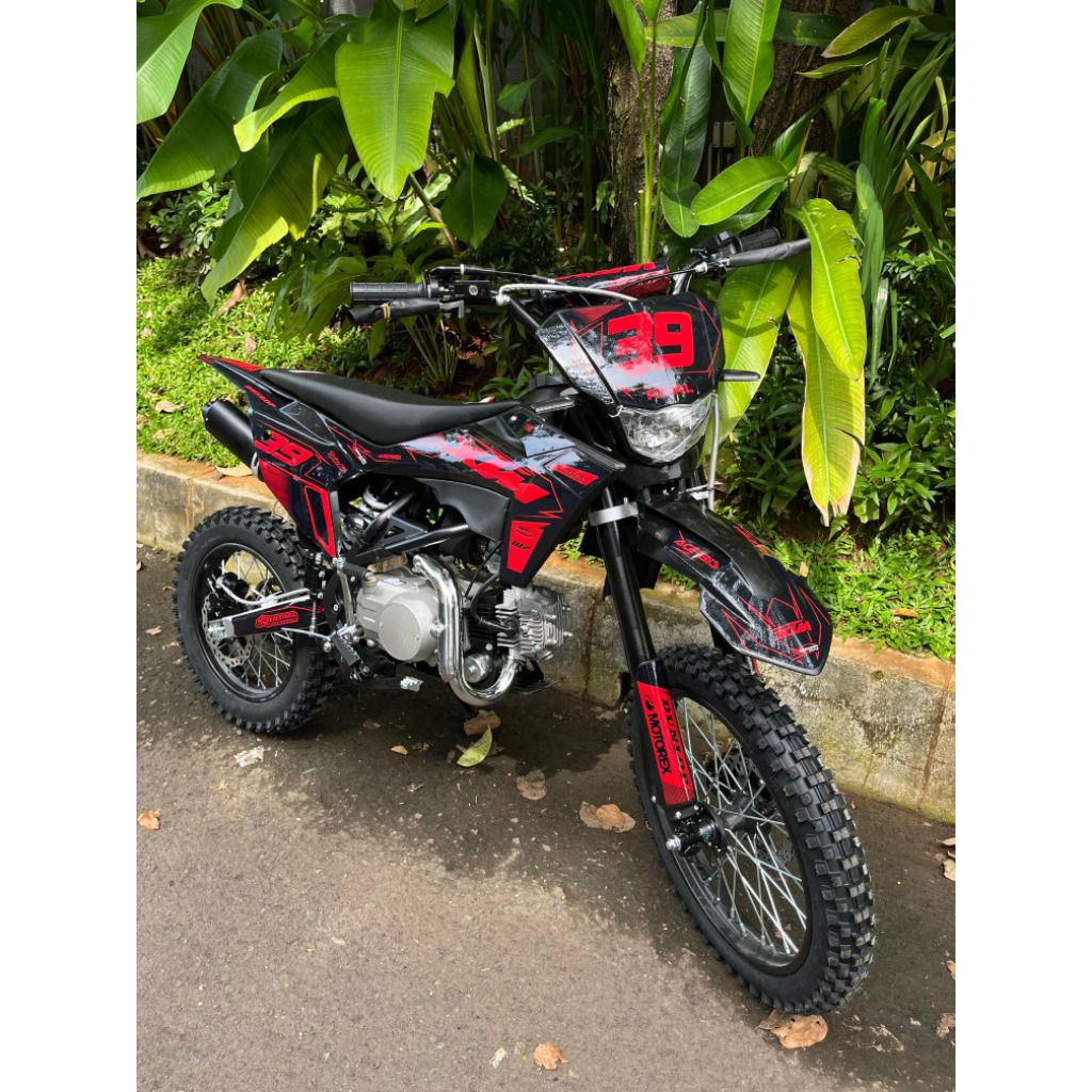 mini trail xtm 125cc kopling ring 14/17