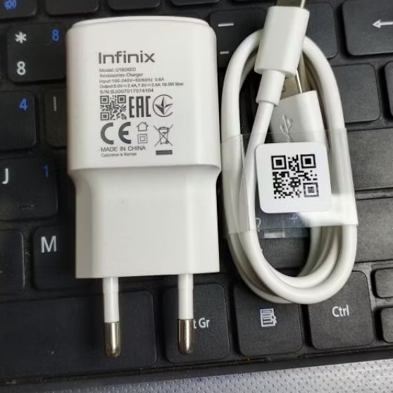 charger Infinix 18 Watt original copotan