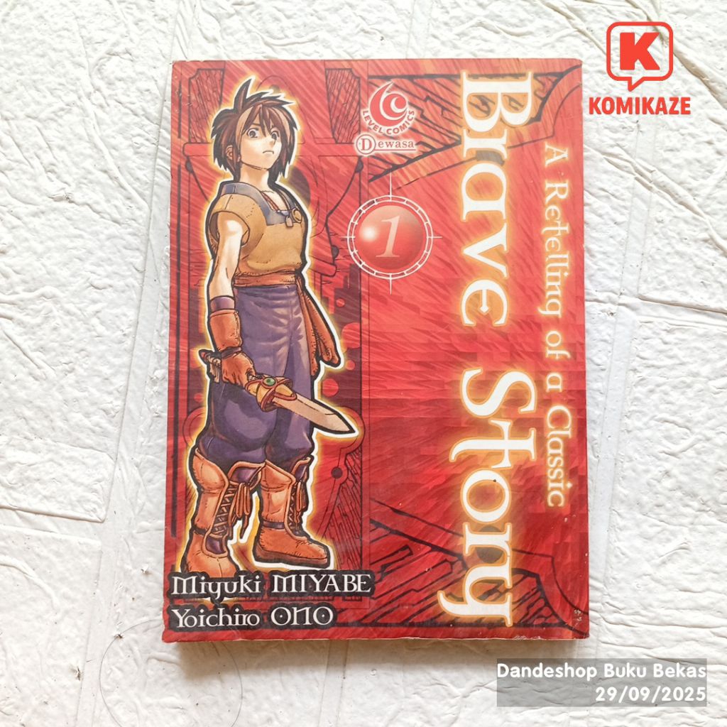 Brave Story by Miyuki Miyabe - Komik Manga Bekas Original Cabutan