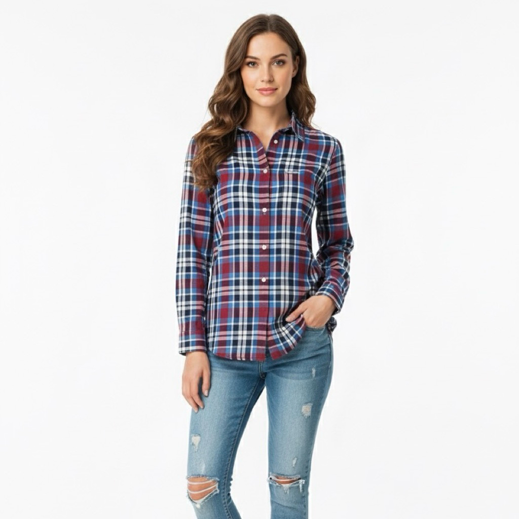 Kemeja wanita Lengan panjang Juice Ematic size small