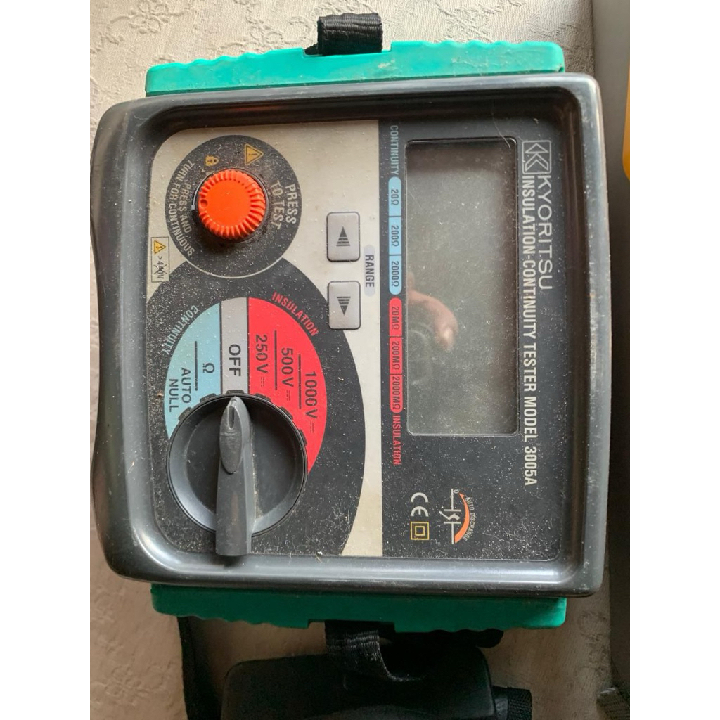 kyoritsu model 3005A