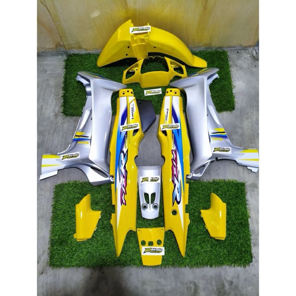 Paket Full Set Body Halus Fizr Fiz r Limited Edition Kuning Silver Cover Body Dualtone Fizr Terbaik