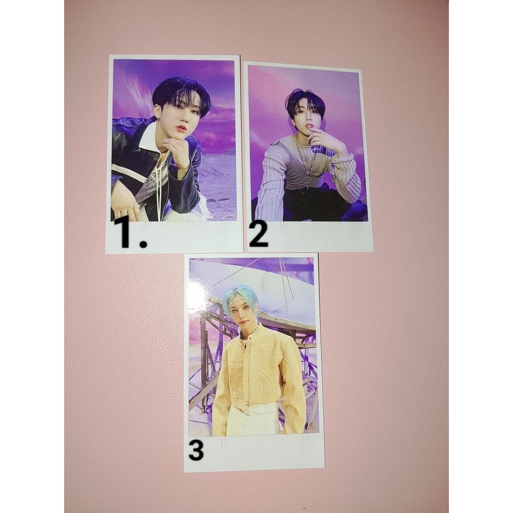 Photocard official stray kids