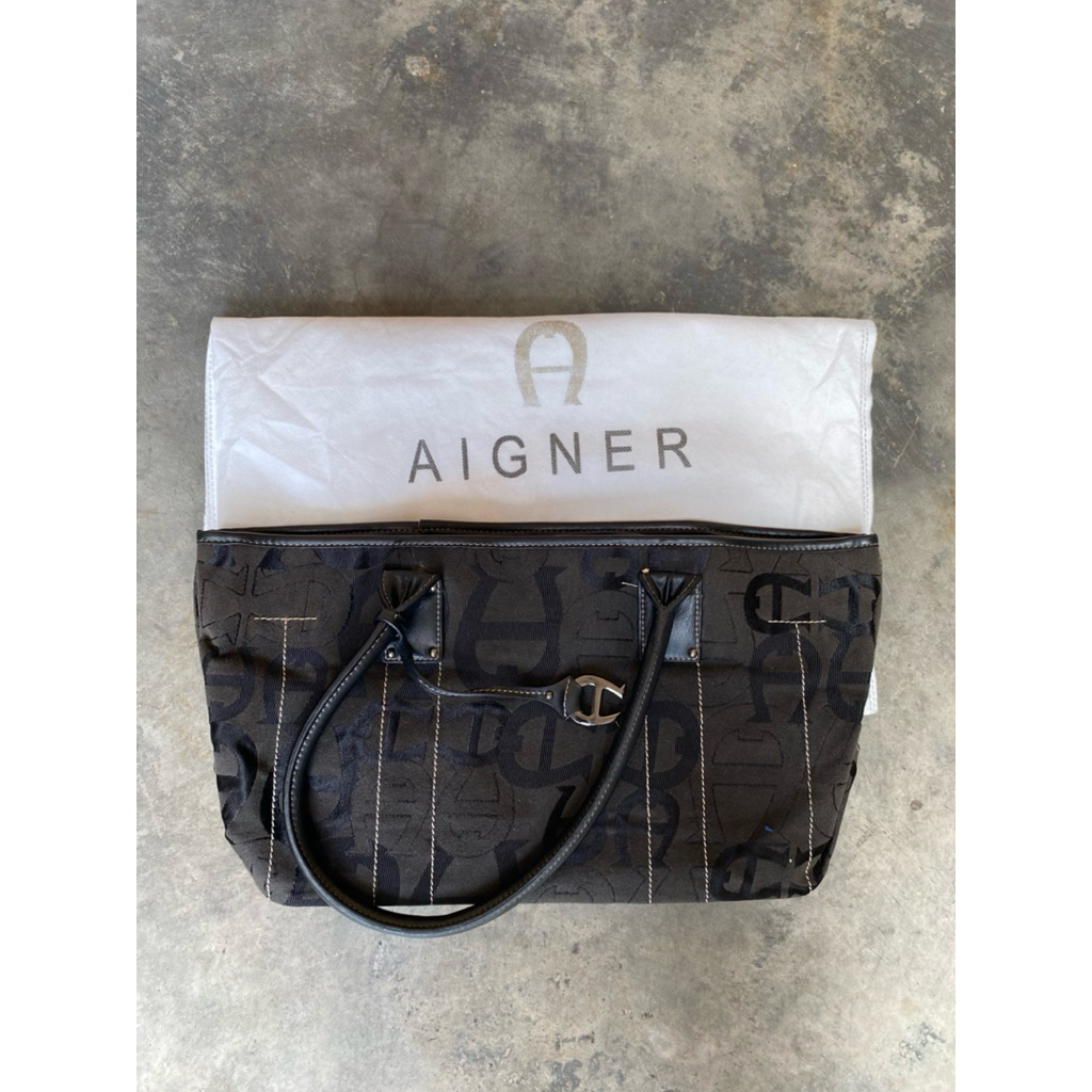 TOTEBAG Etienne Aigner SHOULDER BAG AIGNER / TAS AIGNER SECOND ORIGINAL / TAS AIGNER AUTHENTIC