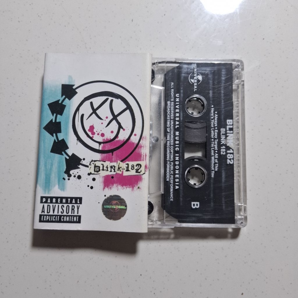 Kaset Pita Band Blink 182 - Self Titled