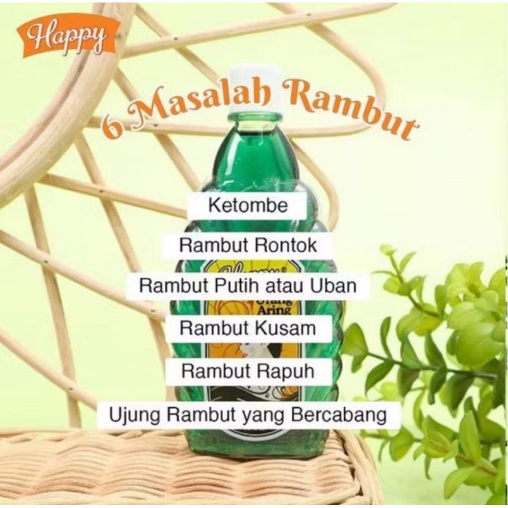 Happy Minyak Urang Aring 45ml original
