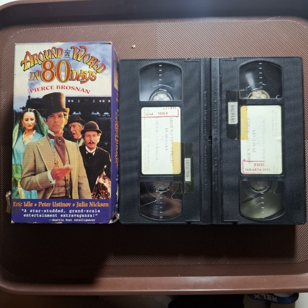 Kaset Video VHS Around The World In 80 Days