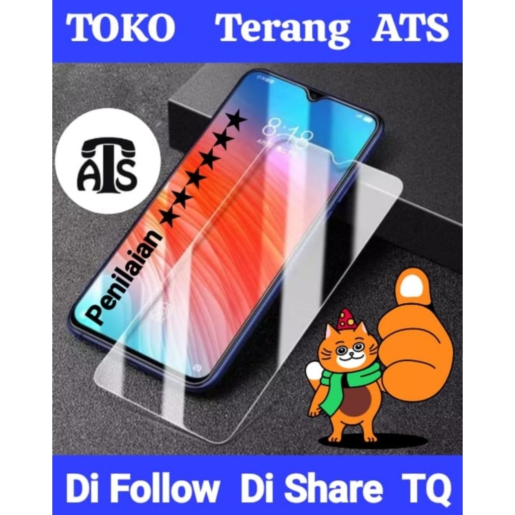 Tempered Glass Kaca Bening VIVO 1811 VIVO 1820 VIVO V2026 VIVO V2029 Pelindung Layar Handphone Tempe