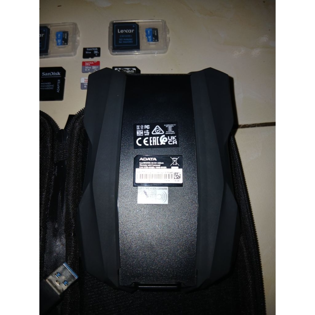 HARD DISK HDD EKSTERNAL ADATA HD770G-2T Made in Taiwan