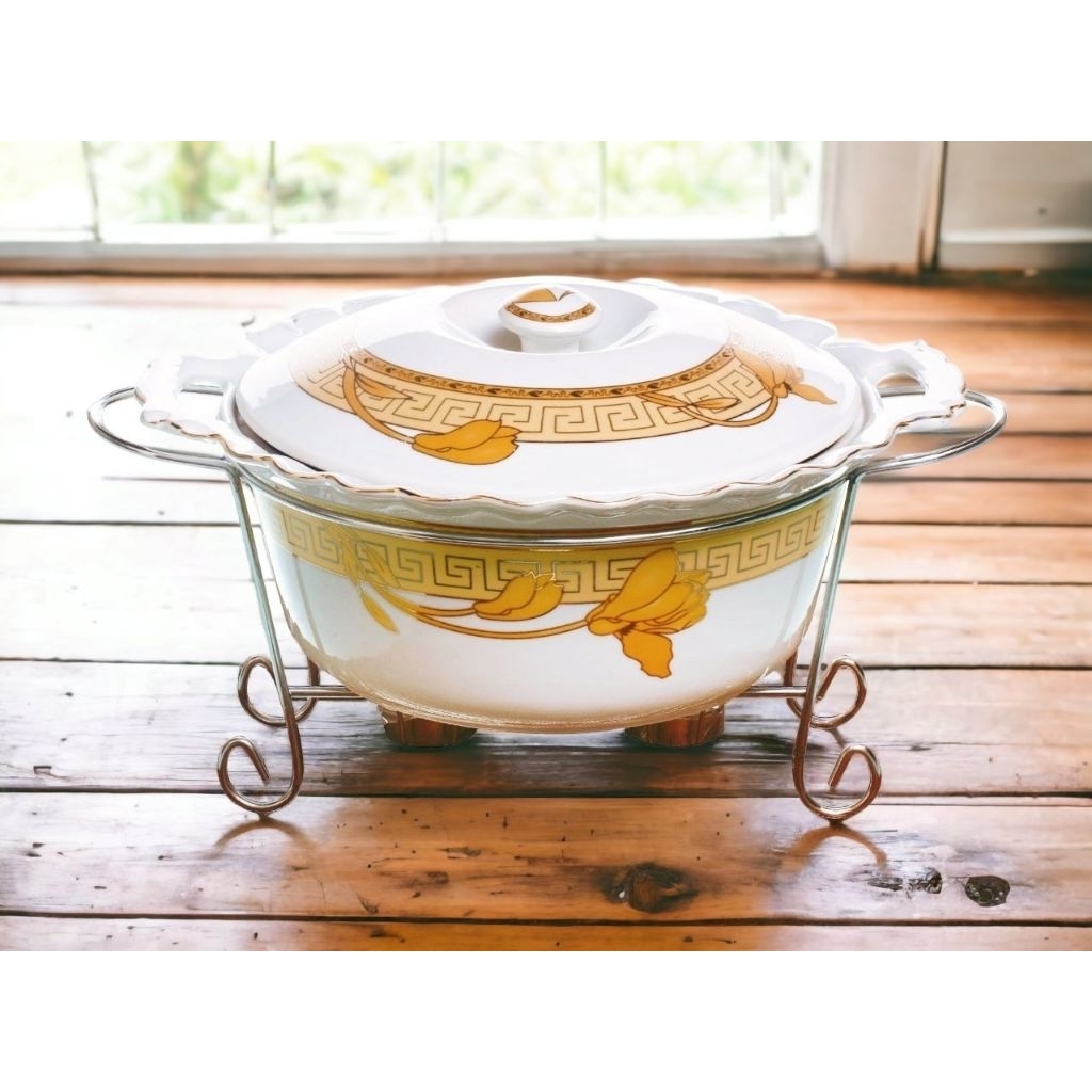 PRASMANAN SAJI BULAT VICENZA B681 PADI