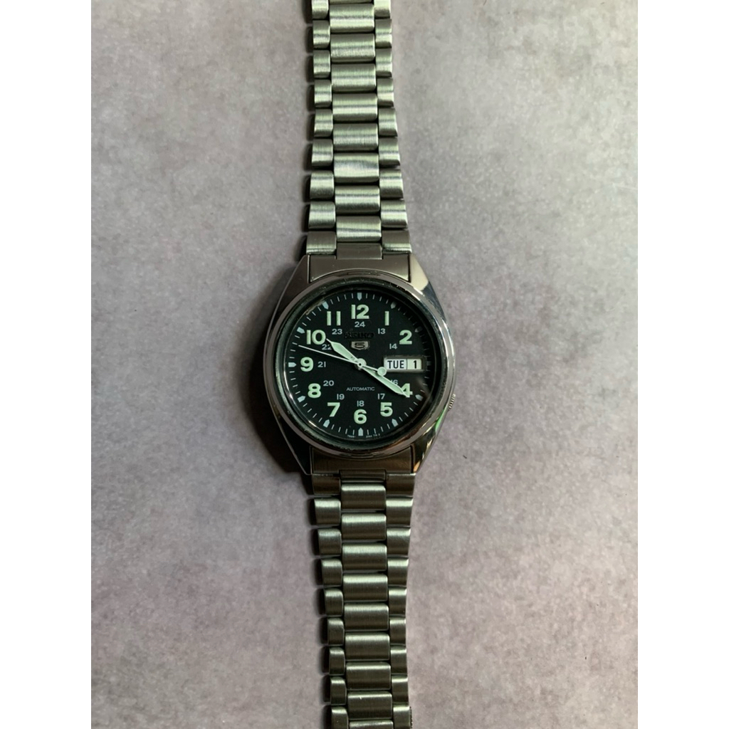 (SOLD) Seiko 5 SNX809 Military Dial