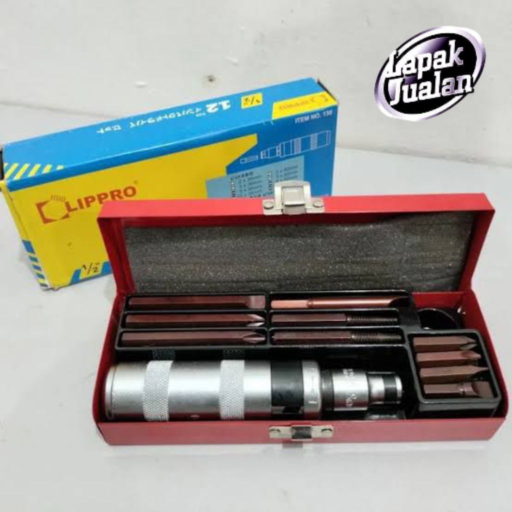 Obeng Ketok set 12pc LIPPRO