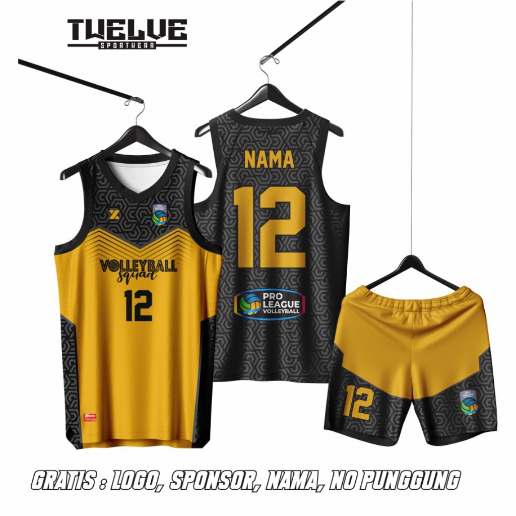 Jersey Singlet/Jersey Volly/ Jersey Futsal/ Jersey Bola Custom Full Printing, bisa COD