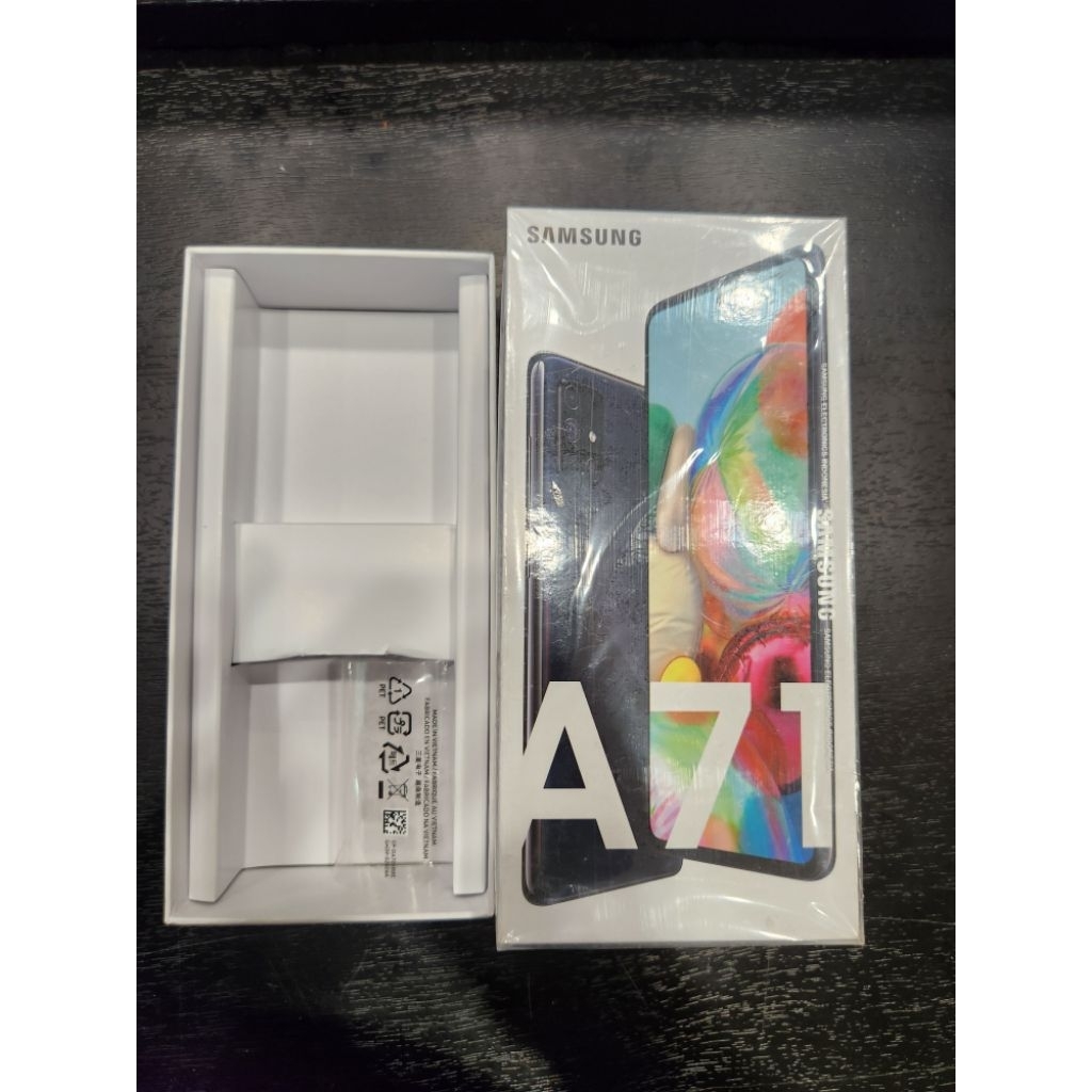 Box / Dus Samsung A71 8/128 GB Black - Ori copotan