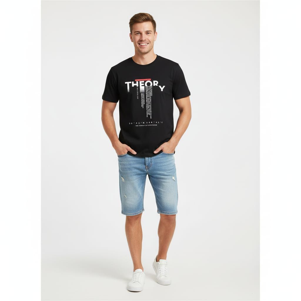 EiffelMall - Kaos Pria Tshirt Pria Premium Baju Distro Original Kaos Distro Pria DT21