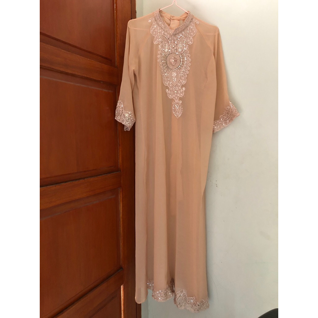 Preloved kaftan set wanita