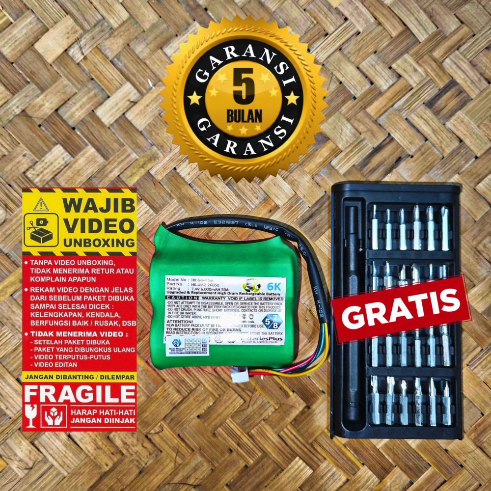 Harman Kardon GO+PLAY Battery Replacement Battery upgrade