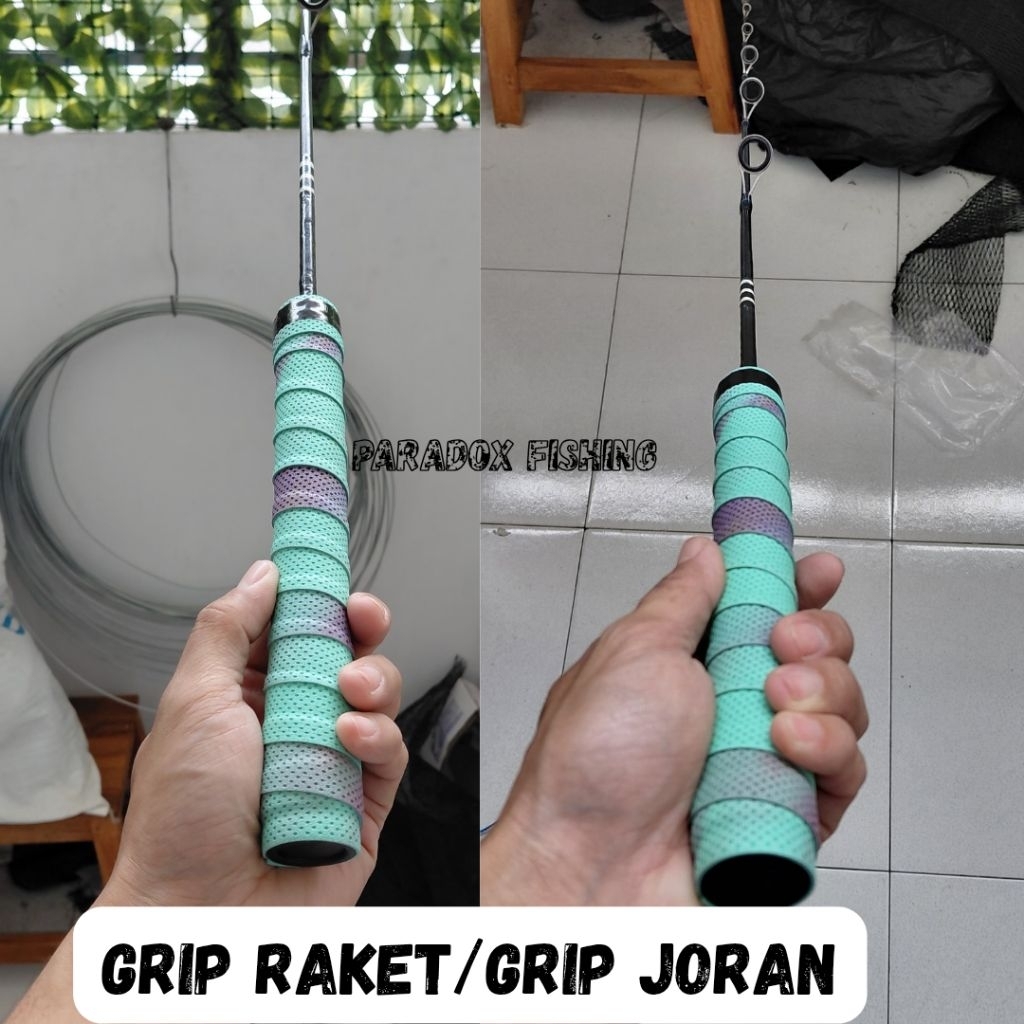 Frasser grip joran custom, grip raket badminton