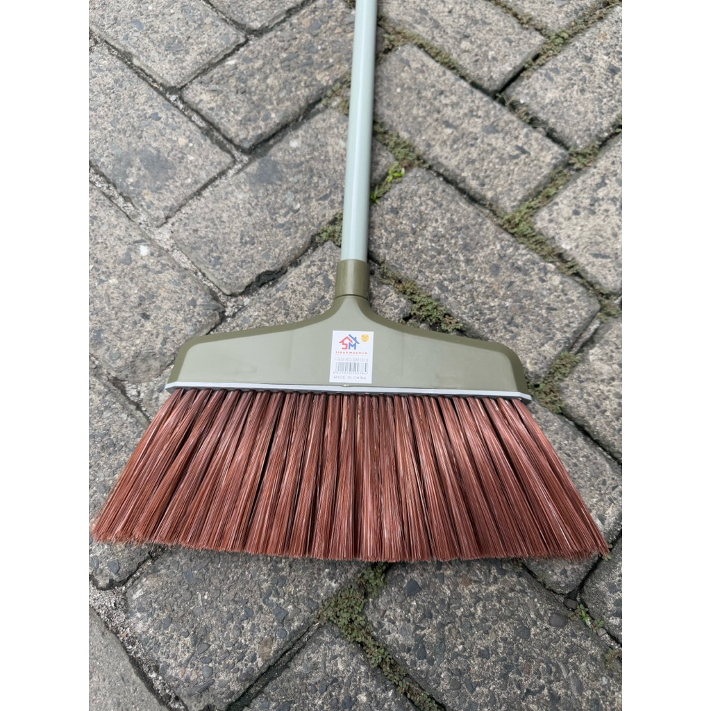 BEST SALE SINAR SAPU LANTAI PLASTIK 1318 BULU LEMBUT ANTI KERITING GAGANG PADAT RINGAN KOKOH TAHAN