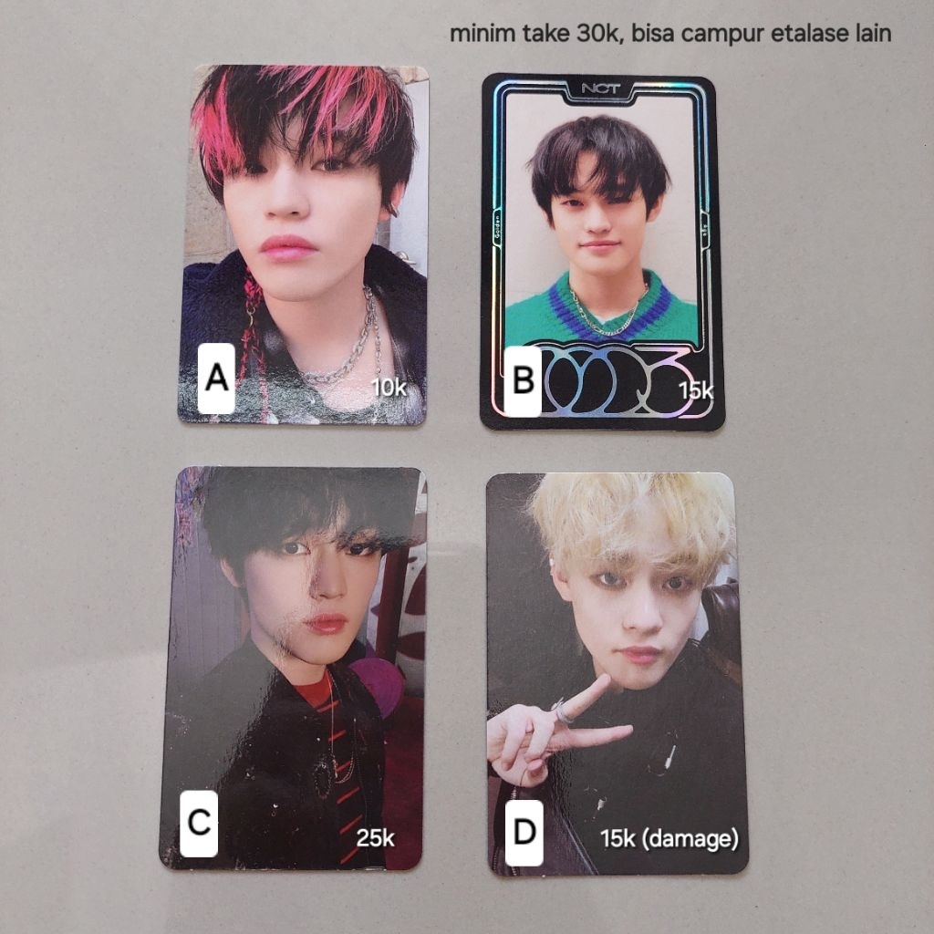 [read desc] PC OFFICIAL NCT DREAM CHENLE - album murah glitch mode ac card universe golden age reloa