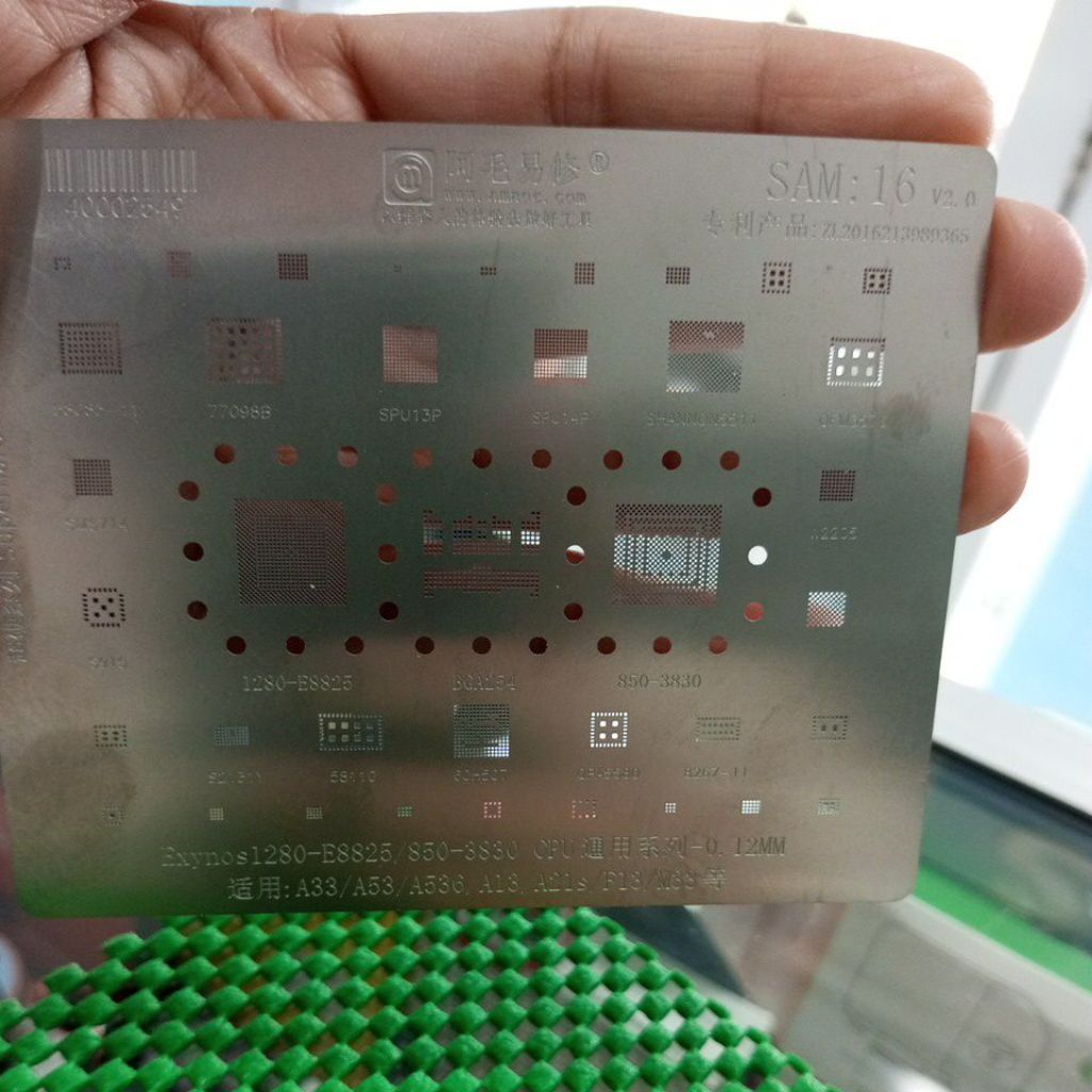 plat bga sam16 amaoe