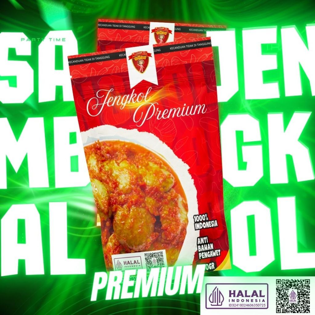 Promo Hemat 2pcs Sambal Jengkol/Jengkol Pedas/Rendang Jengkol/Semur Jengkol/Jengkol Balado, Halal, M