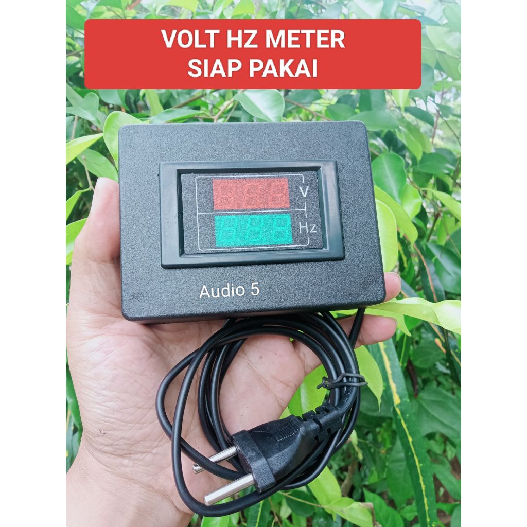 VOLT HZ METER DIGITAL SIAP PAKAI