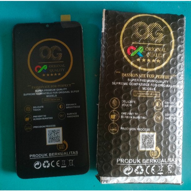 Lcd Touchscreen Realme C2 Oppo A1k Original 100%