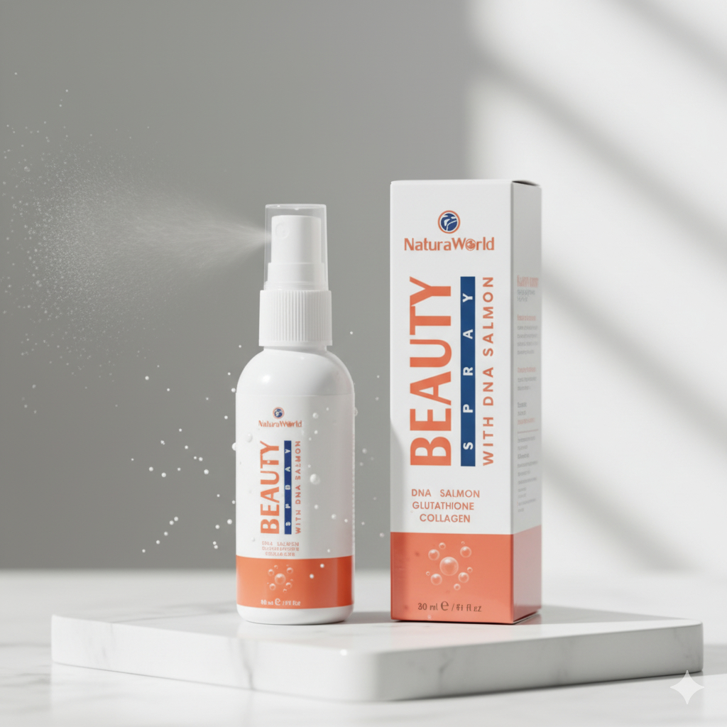 [PROMO] Naturaworld New Natura Beauty Spray DNA Salmon Glutathione collagen vitamin C Anti Aging 60m