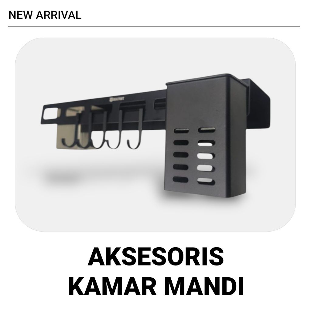 AKSESORIS KAMAR MANDI/TEMPAT ODOL GIGI/GANTUNGAN KAMAR MANDI/RAK KAMAR MANDI