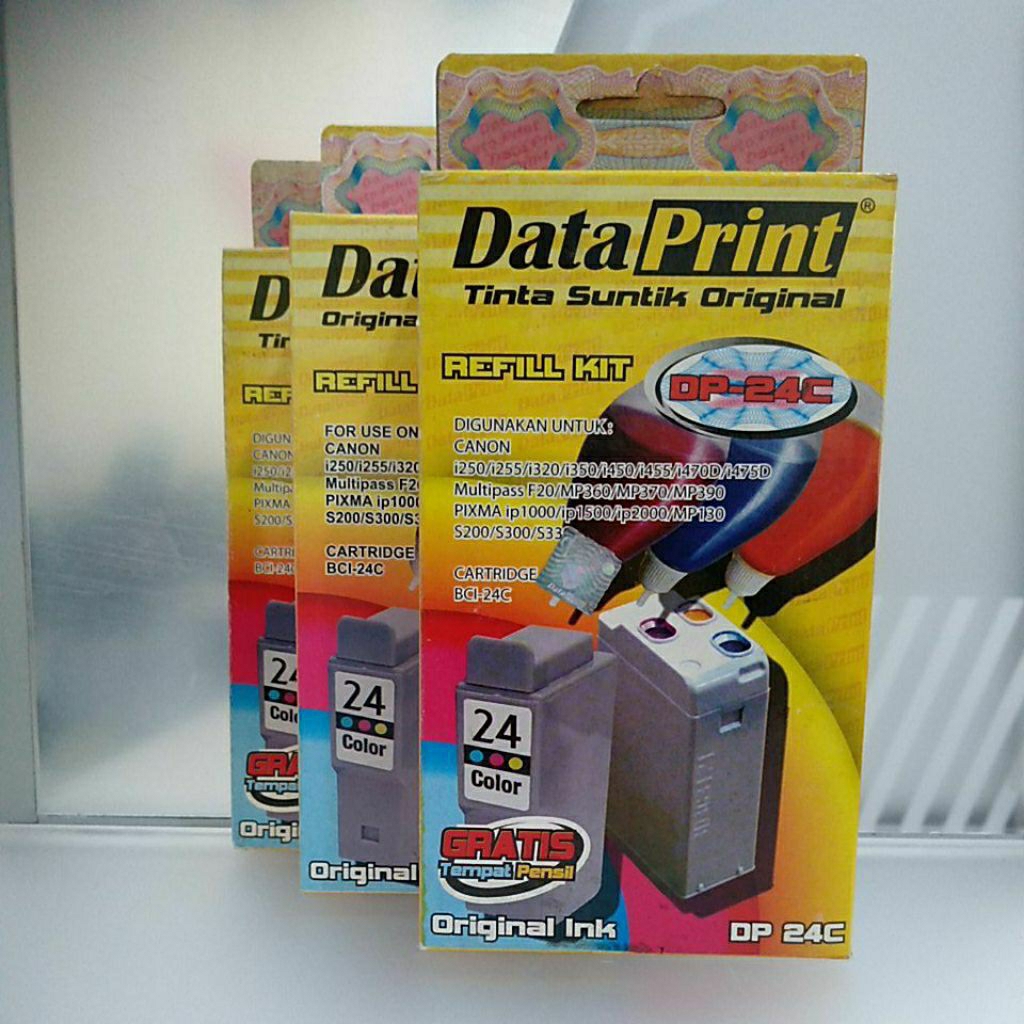 Tinta Suntik Refill Data Print DP-24C Color