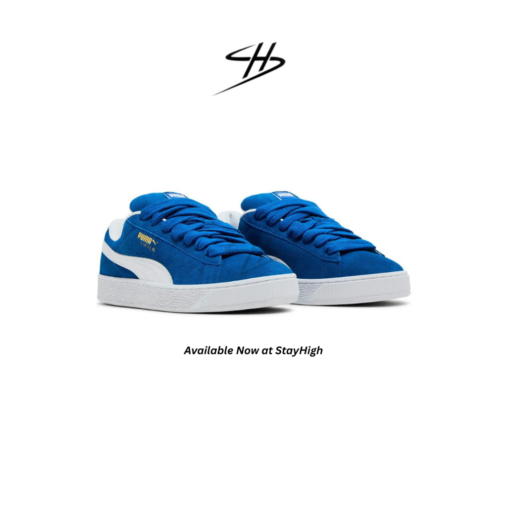 Stay High - Sepatu Puma Suede XL Royal Blue Sneakers Authentic