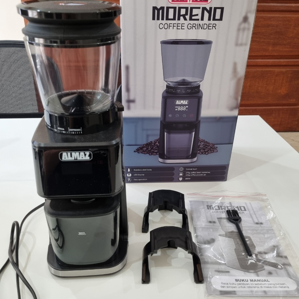 ALMAZ Coffee Grinder / Grinder Kopi Moreno (Conical Burr) Second Good Condition