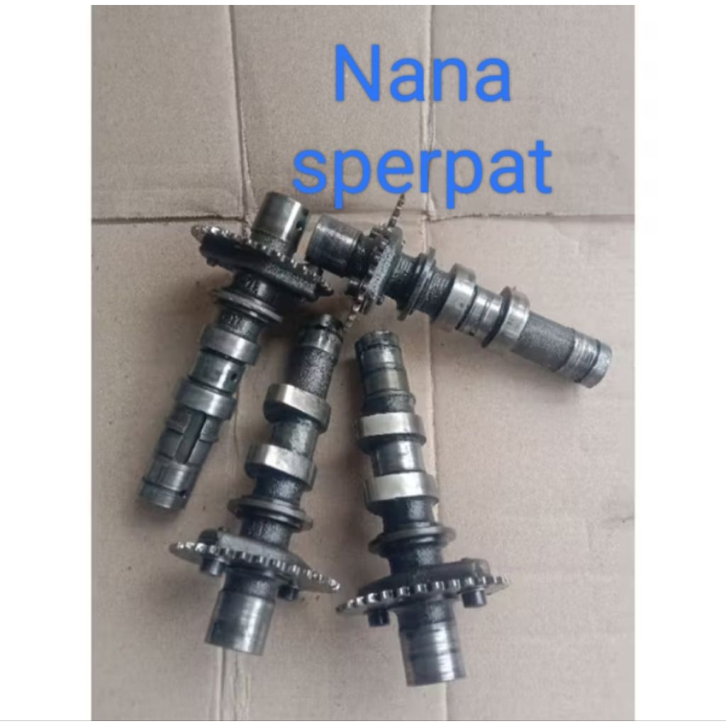 noken as IN dan EX satu set Suzuki satria F 150 R  bahan kopi castem cem copotan original seken