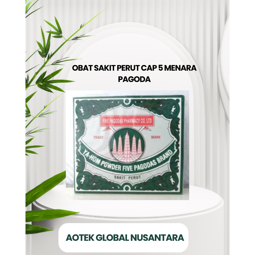 MENARA 5 - FIVE PAGODA Obat Sakit Perut isi 25 gram