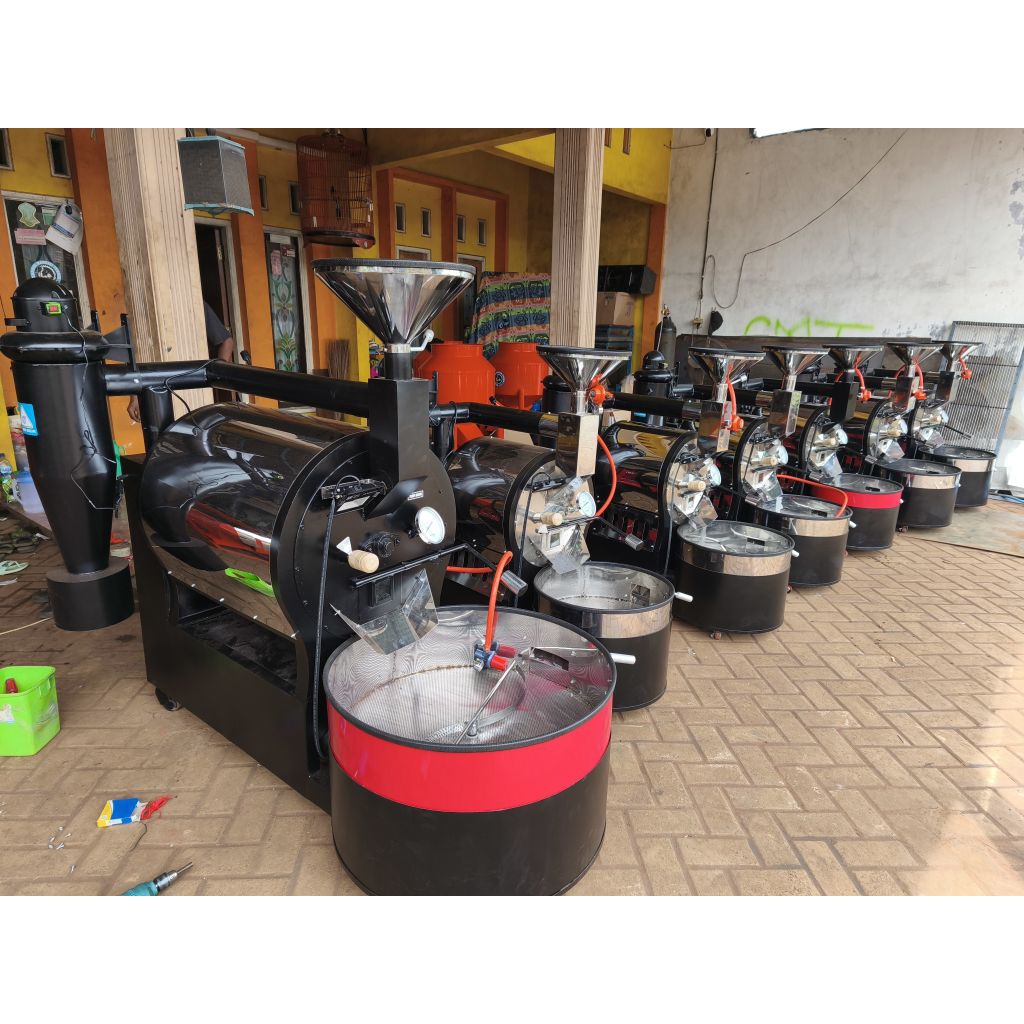 MESIN ROASTING KOPI 20 KG LENGKAP pendingin