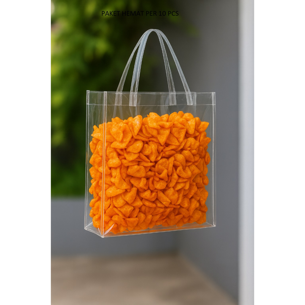 Tas Ulang Tahun Anak Goodie Bag Souvenir Mika Transparan [SAKURA]