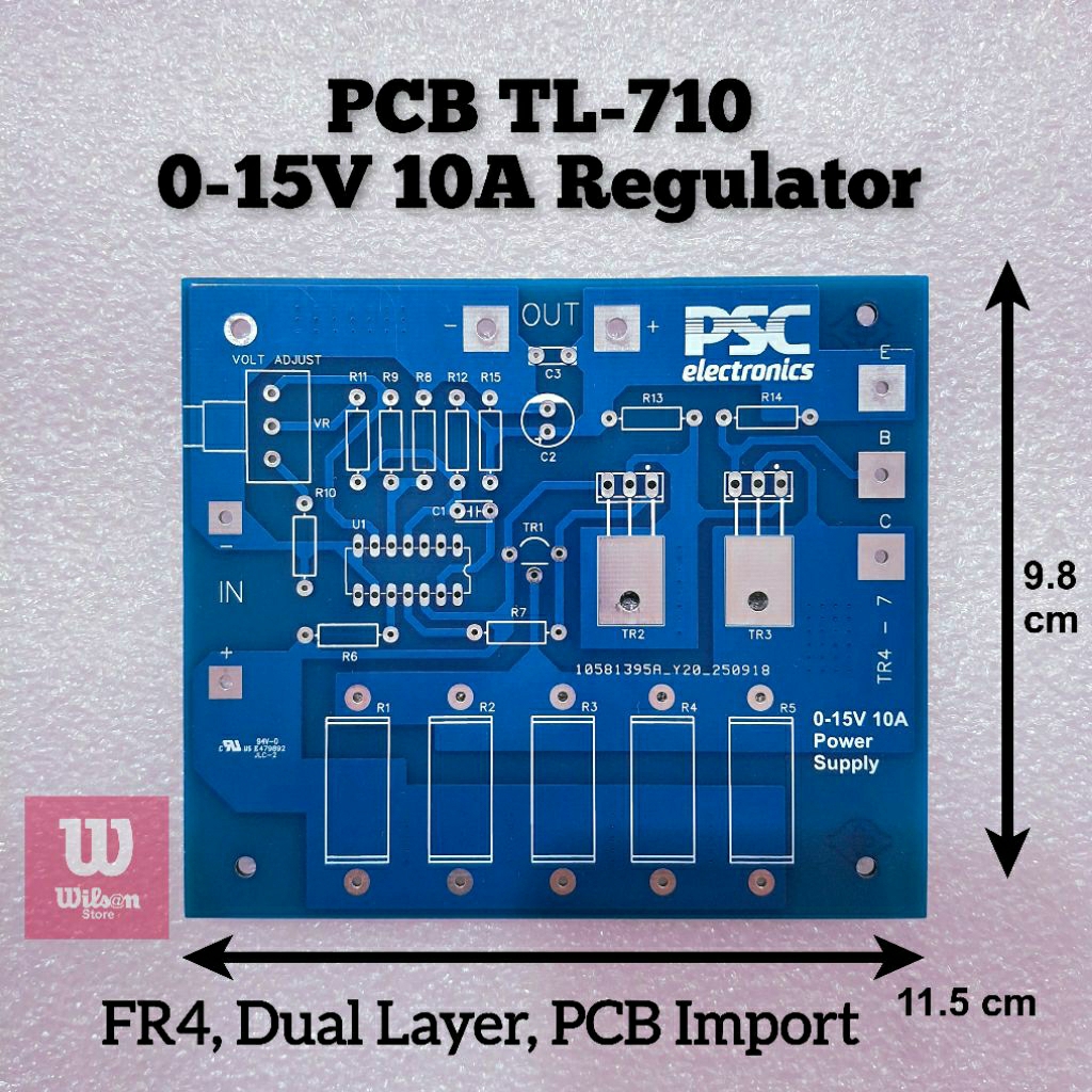 PCB 10A Power supply Regulator TL-710