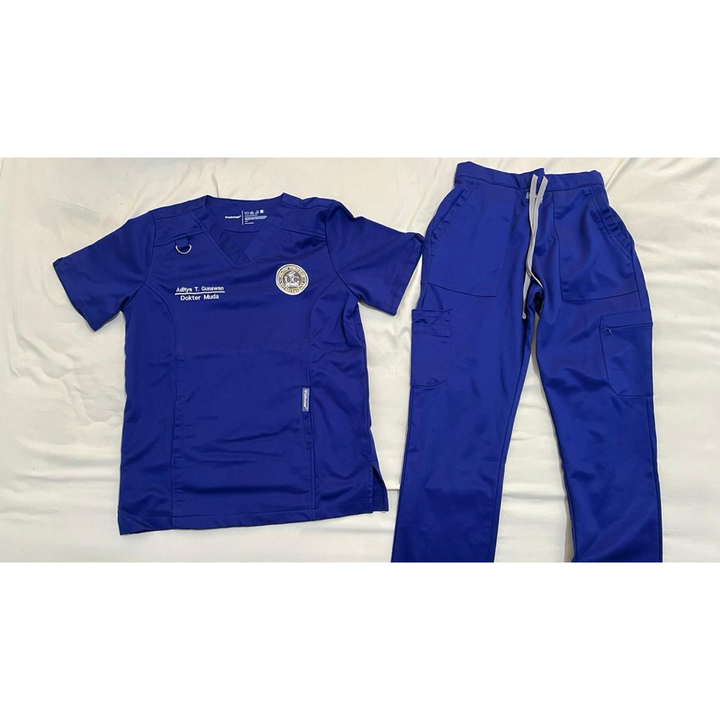 Trustwear Scrub Preloved warna Electric Blue