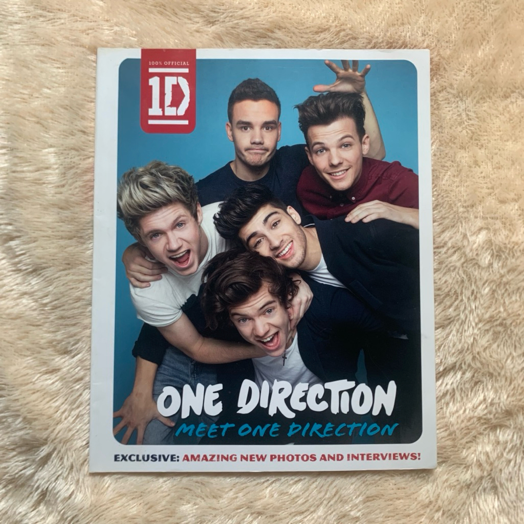 [OFFICIAL & RARE] ONE DIRECTION 1D - MEET ONE DIRECTION (OFFICIAL BOOK) ORIGINAL IMPORTED PRELOVED B