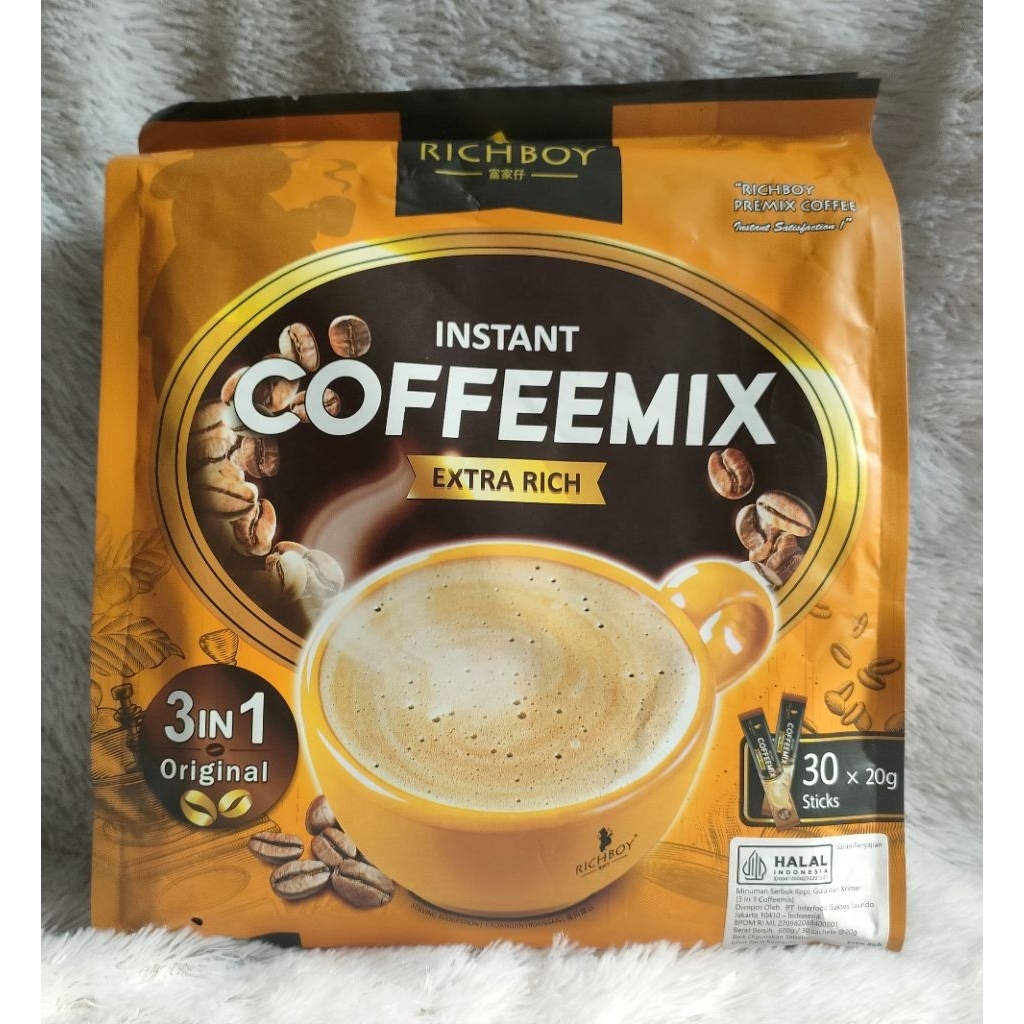 Richboy Coffeemix Extra Rich/Classic/White Coffee