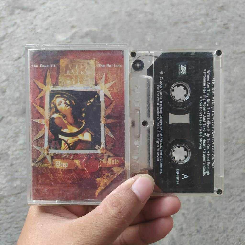 Kaset Pita Mr. Big - Deep Cuts "The Best Of The Ballads"