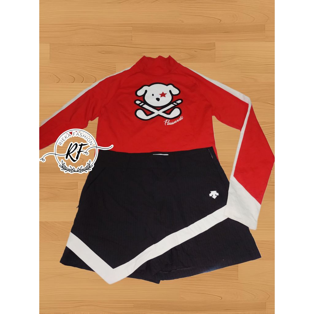 Baju Golf set Passardi X Descente